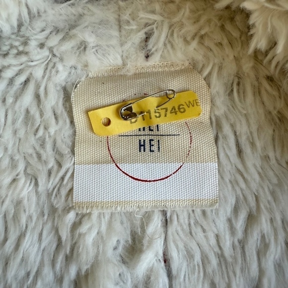 Hei Hei Jacquard Tapestry Faux Fur Lined Vest: see notes on size - Picture 10 of 14